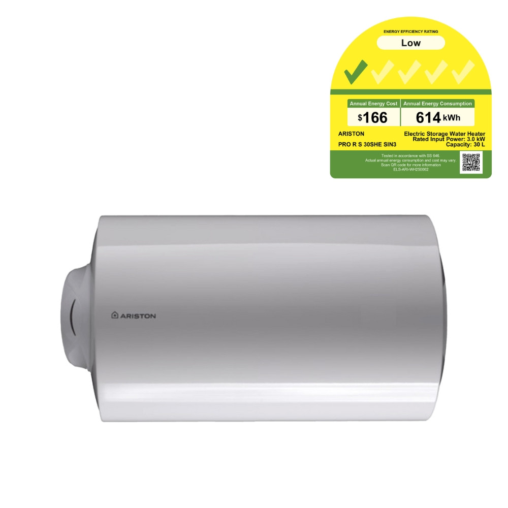 PRO R SLIM 30 ELECTRIC STORAGE WATER HEATER